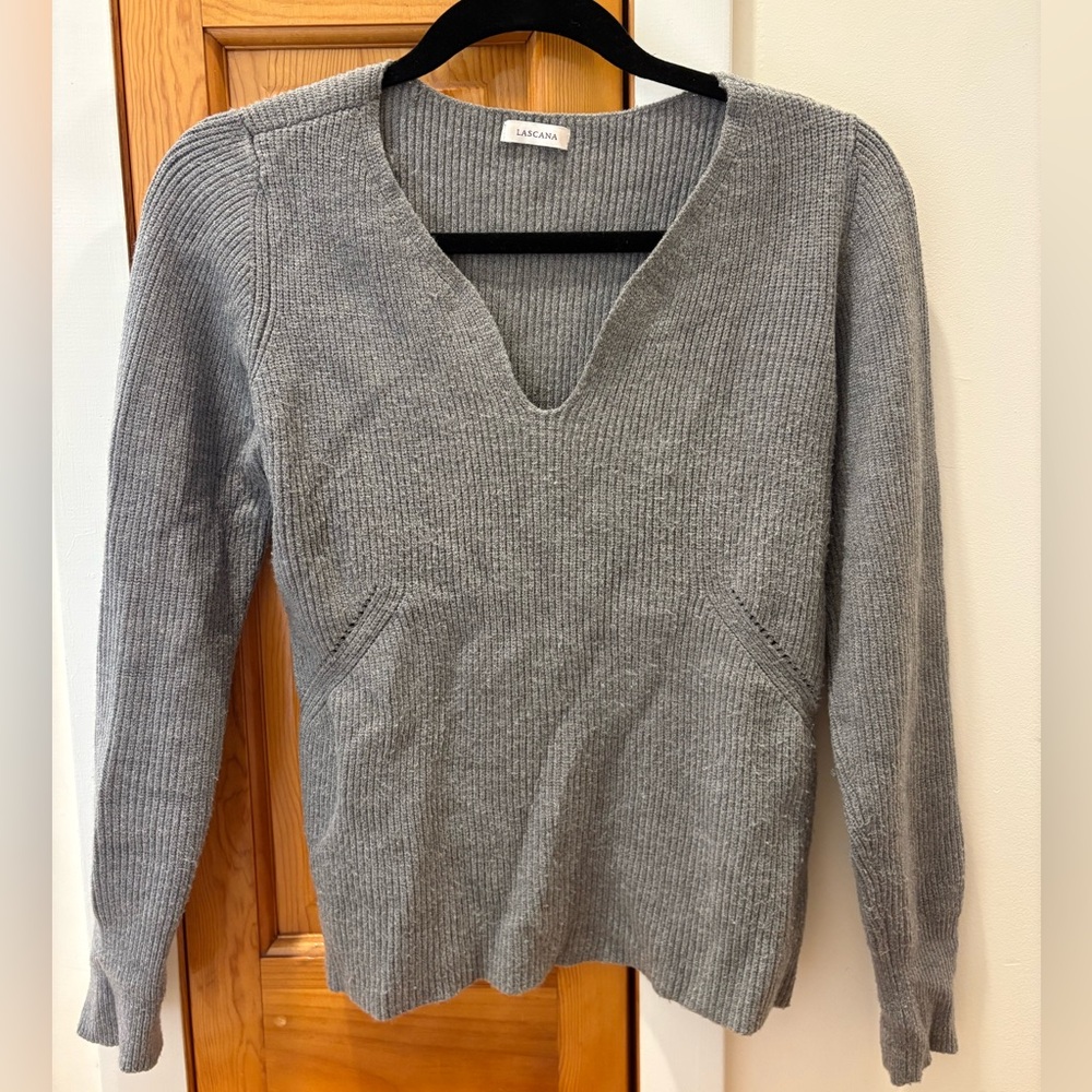 Grey Knit Sweater
